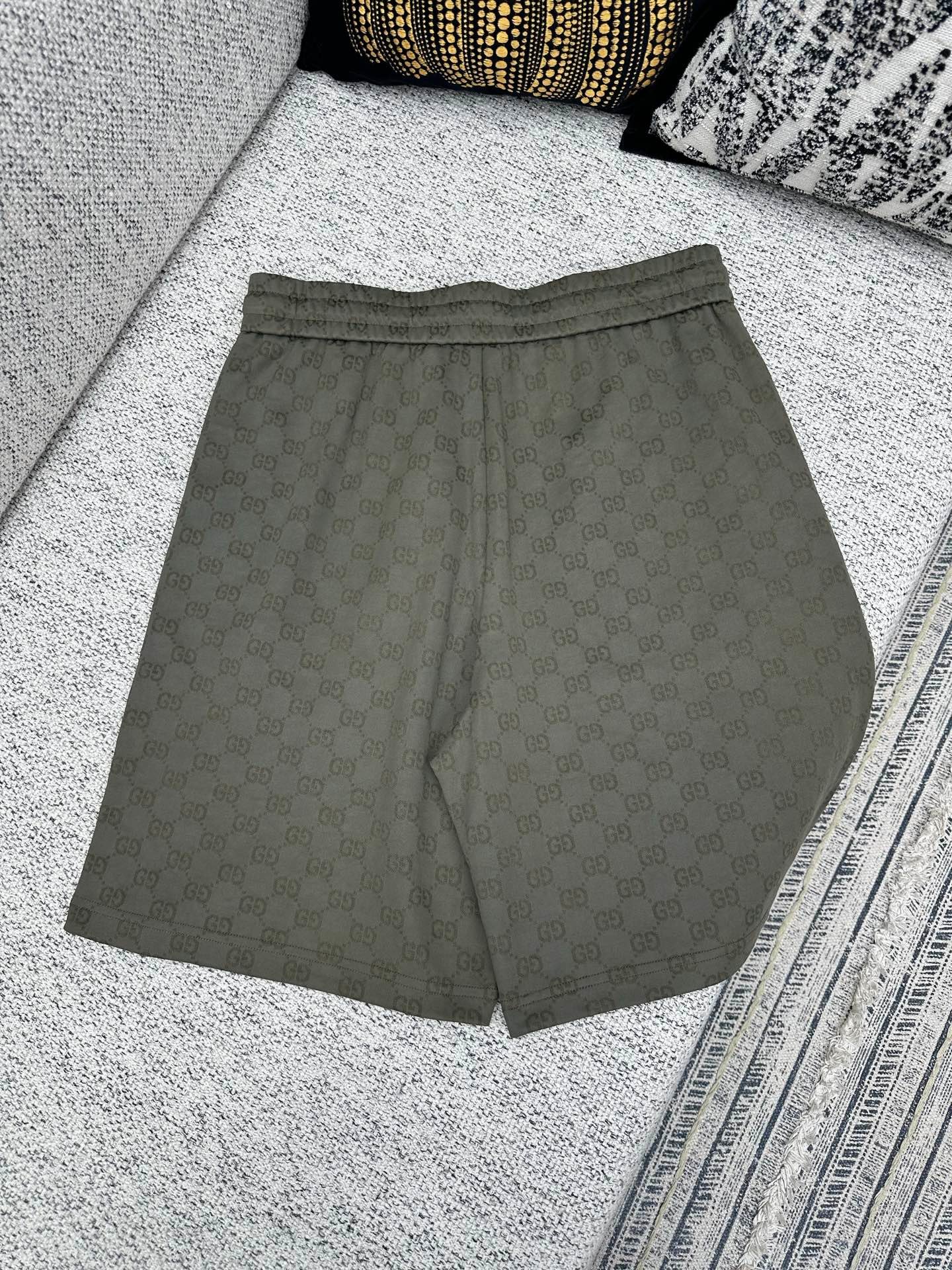 GUCCI Knitted Plaid Polo Shirt Set M6010507 - Image 8