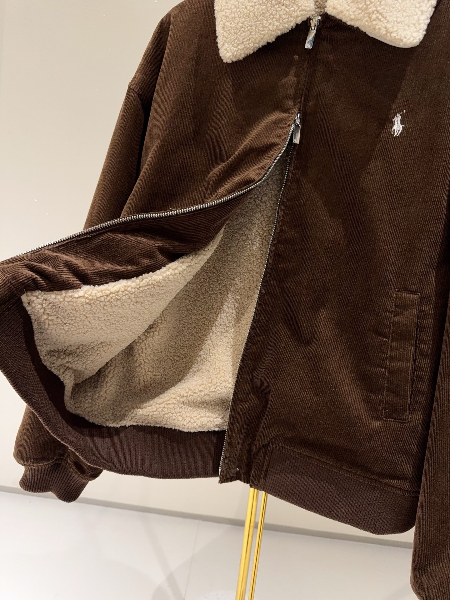 Polo Ralph Lauren Wynton Brown Corduroy Jacket W6010602 - Image 7