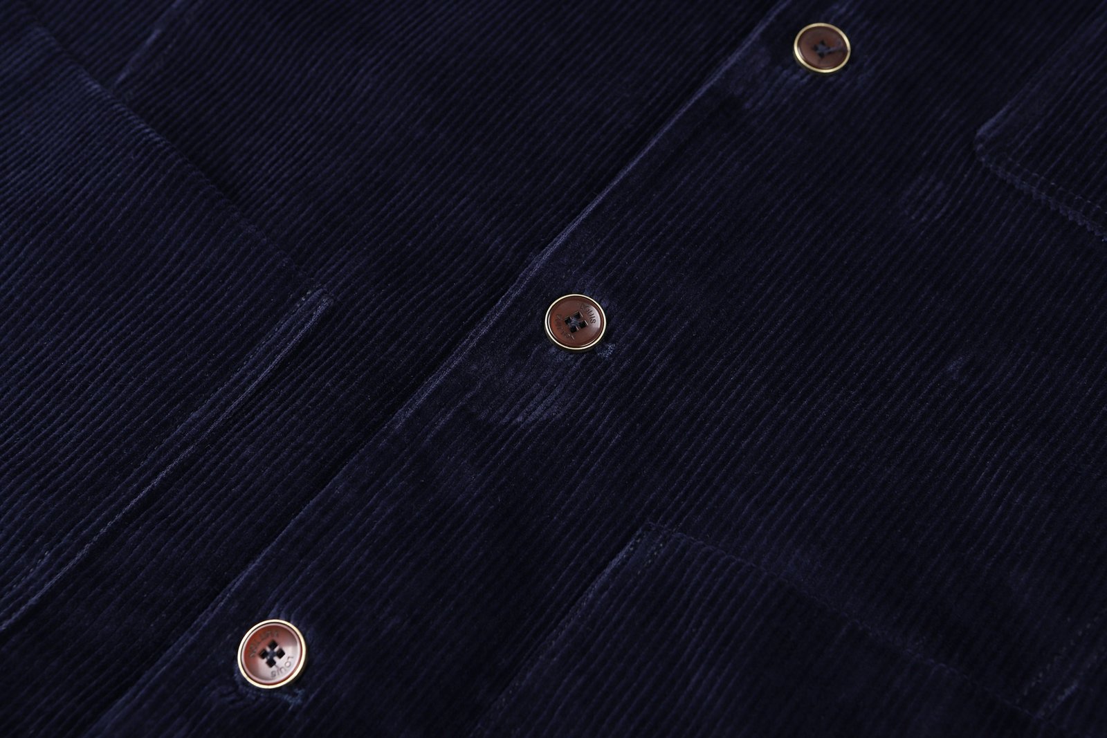 Louis Vuitton Corduroy Collarless Jacket M6010604 - Image 7