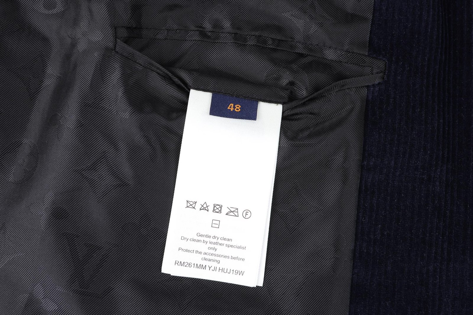 Louis Vuitton Corduroy Collarless Jacket M6010604 - Image 8