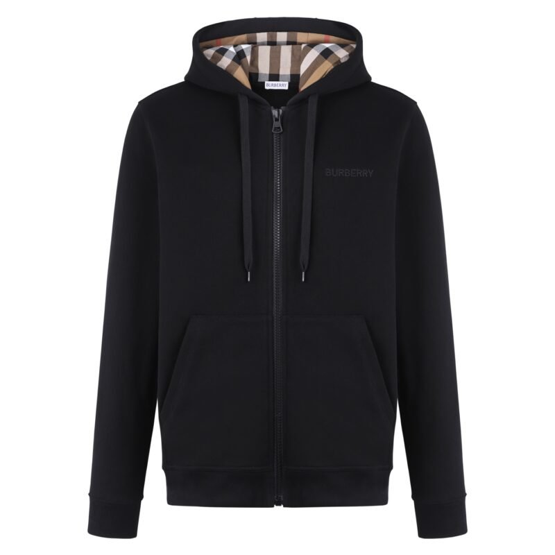 Burberry classic embroidered logo hooded long-sleeved hoodie M6010607