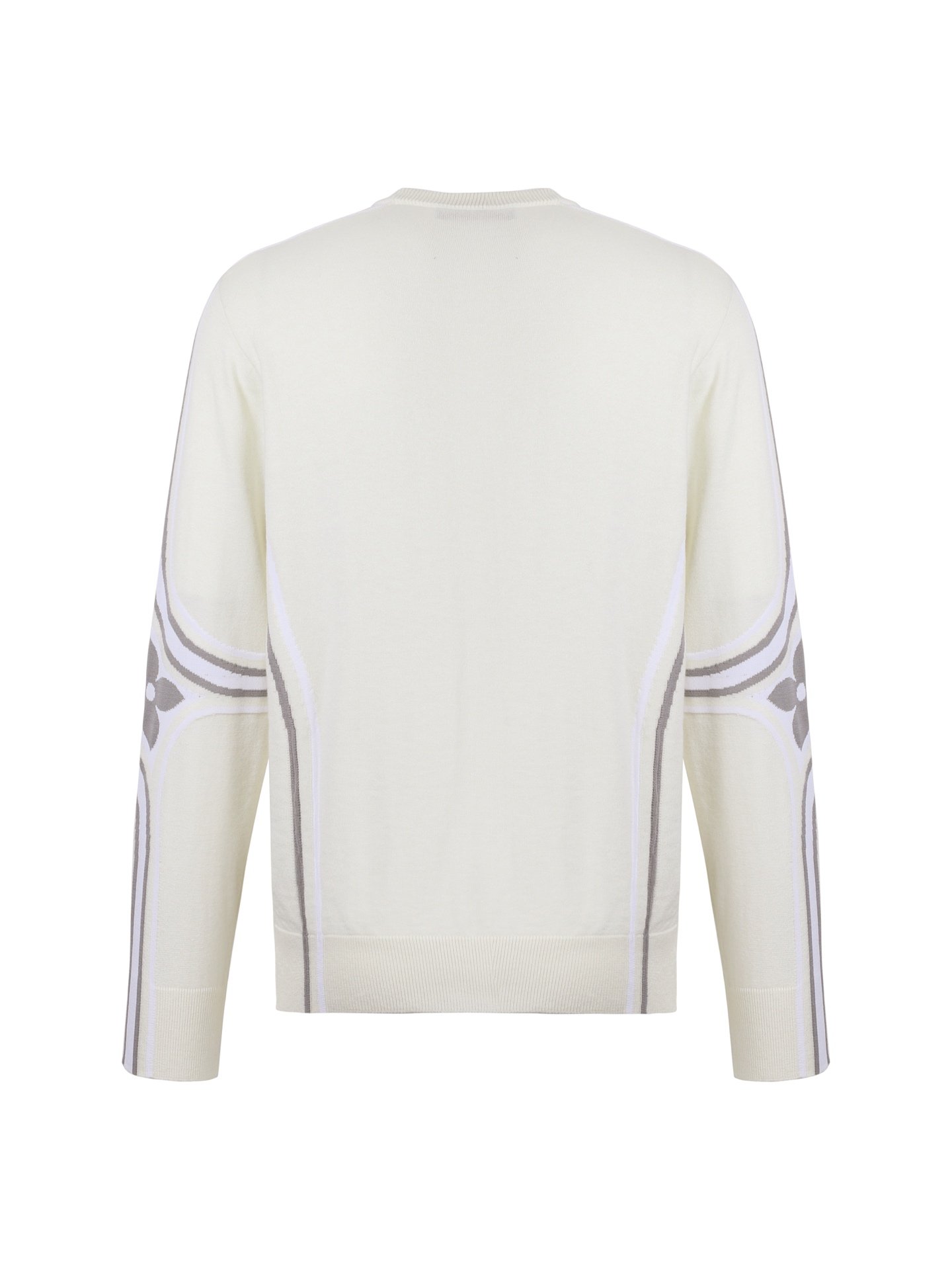 Louis Vuitton letter pattern arm decoration floral knitted sweater M6010608 - Image 3