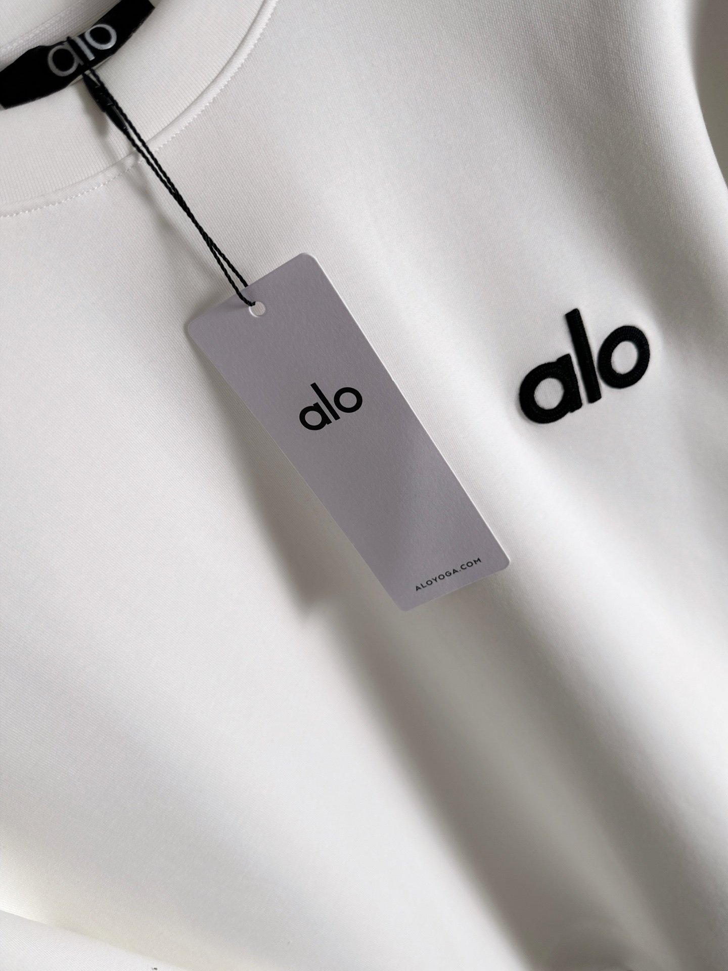 alo pure cotton sweatshirt W6010707 - Image 4