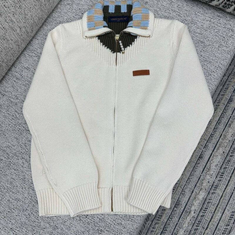 LV Zipper Embroidered Sweatshirt M6010708