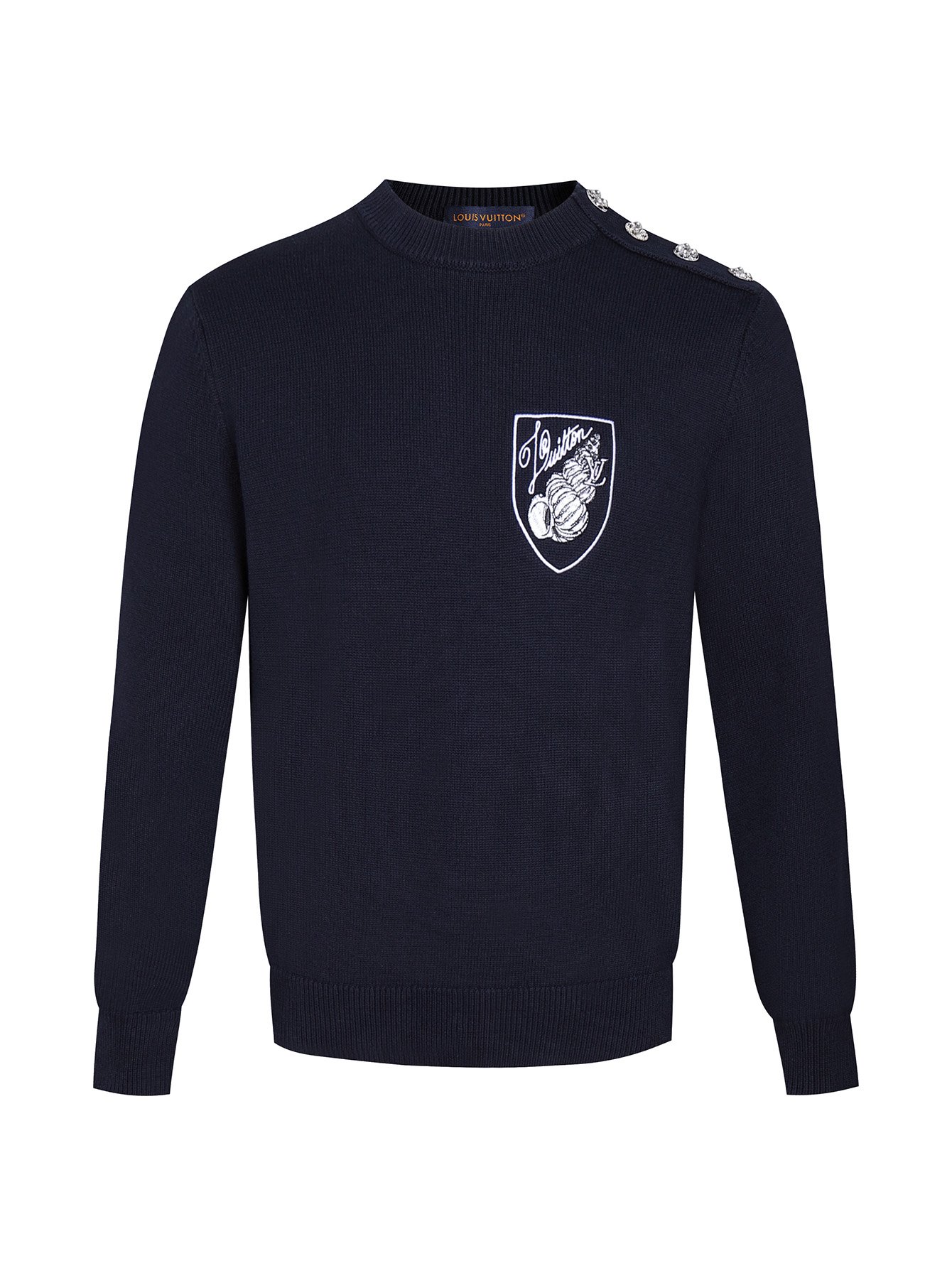 Louis Vuitton navy blue sweater M6010902