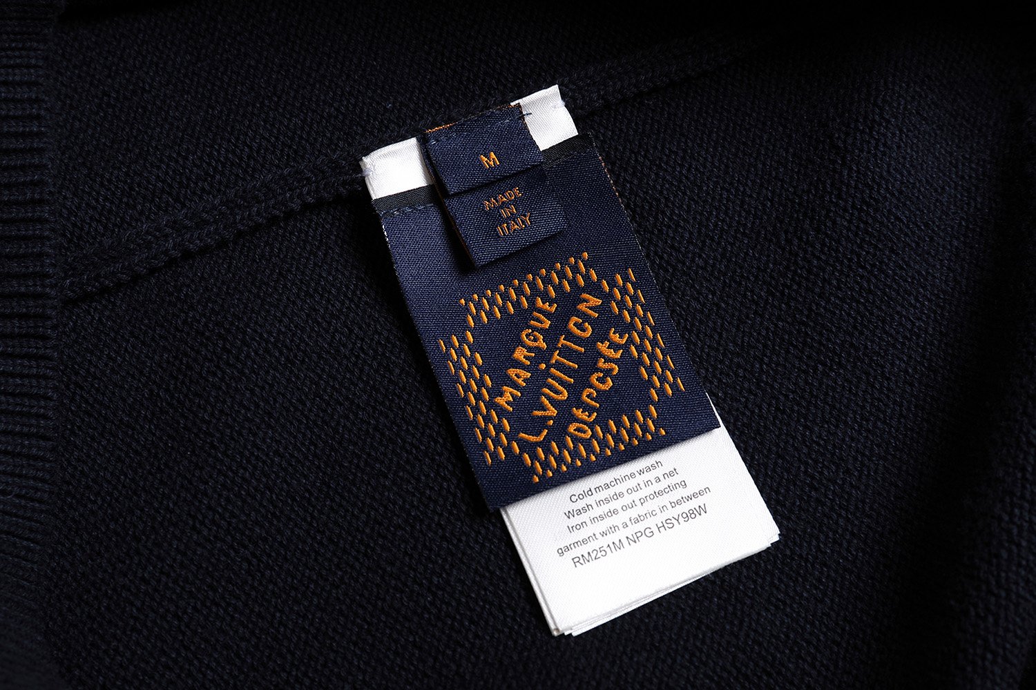 Louis Vuitton navy blue sweater M6010902 - Image 9