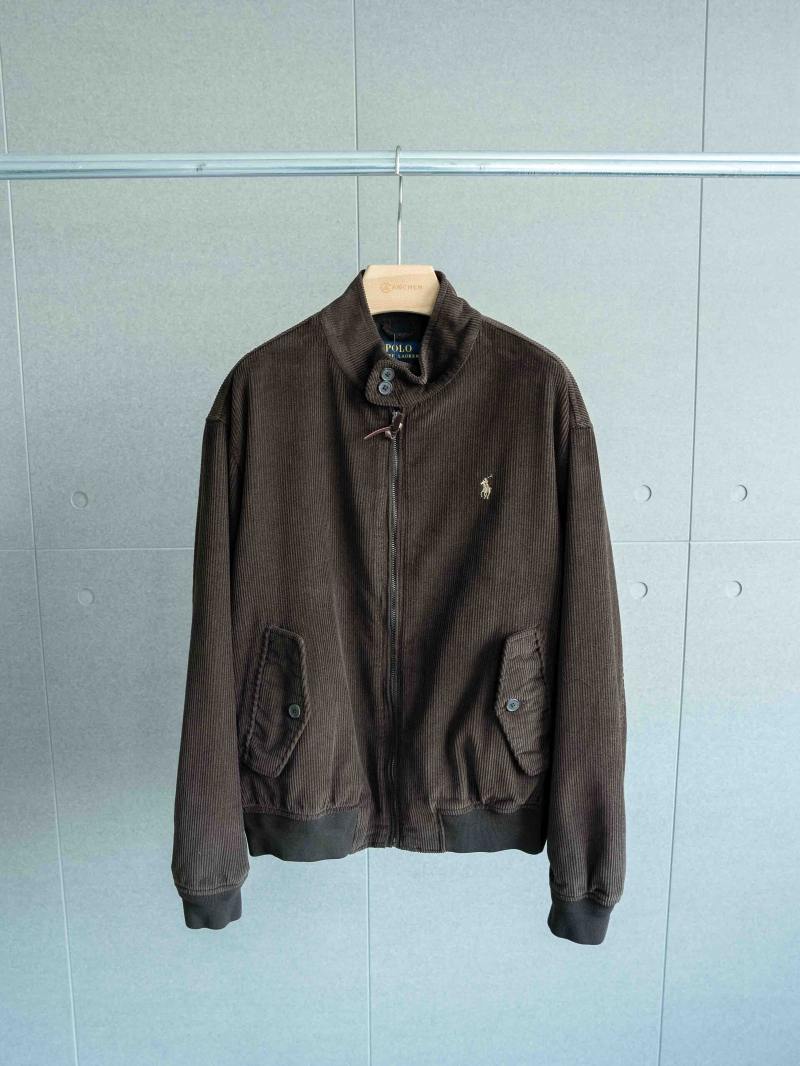 Polo Ralph Lauren Corduroy Bomber Jacket Blanket M6011001 - Image 4