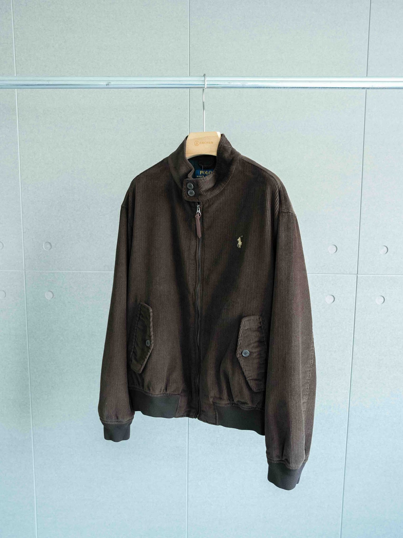 Polo Ralph Lauren Corduroy Bomber Jacket Blanket M6011001 - Image 5