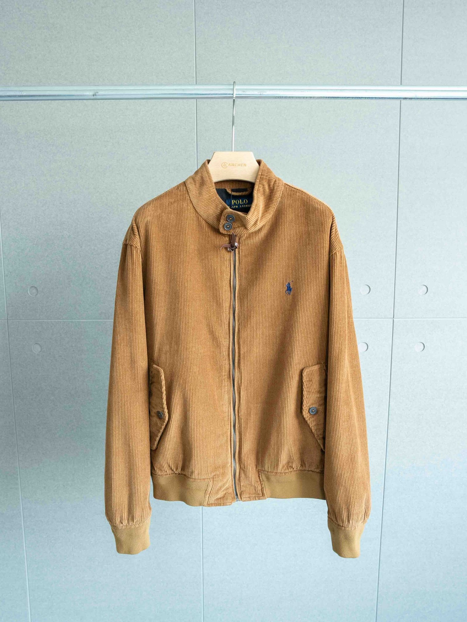 Polo Ralph Lauren Corduroy Bomber Jacket Blanket M6011001 - Image 3
