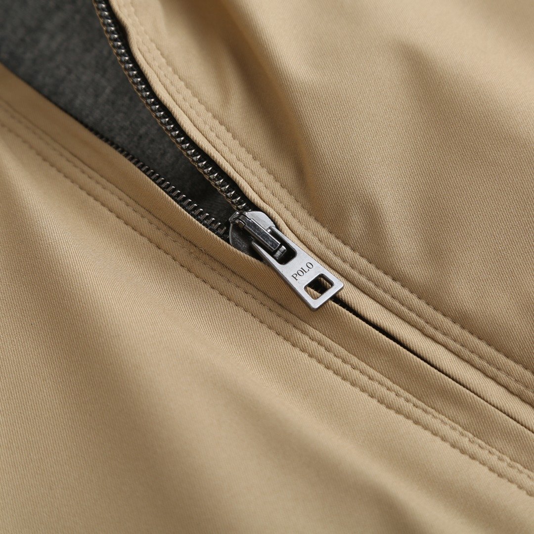Polo Ralph Lauren beige gabardine logo jacket M6011204 - Image 7