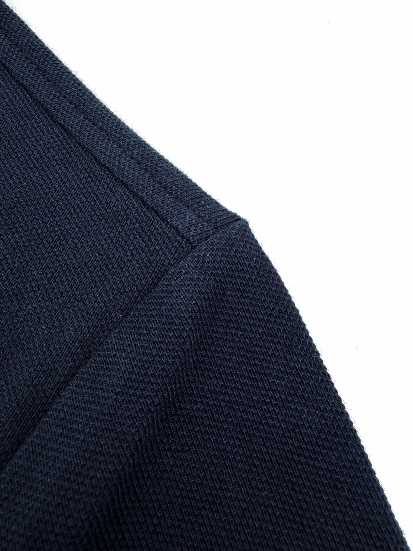 Polo Ralph Lauren Navy Cotton Mesh Slim-Fit Polo Shirt M6011401 - Image 5