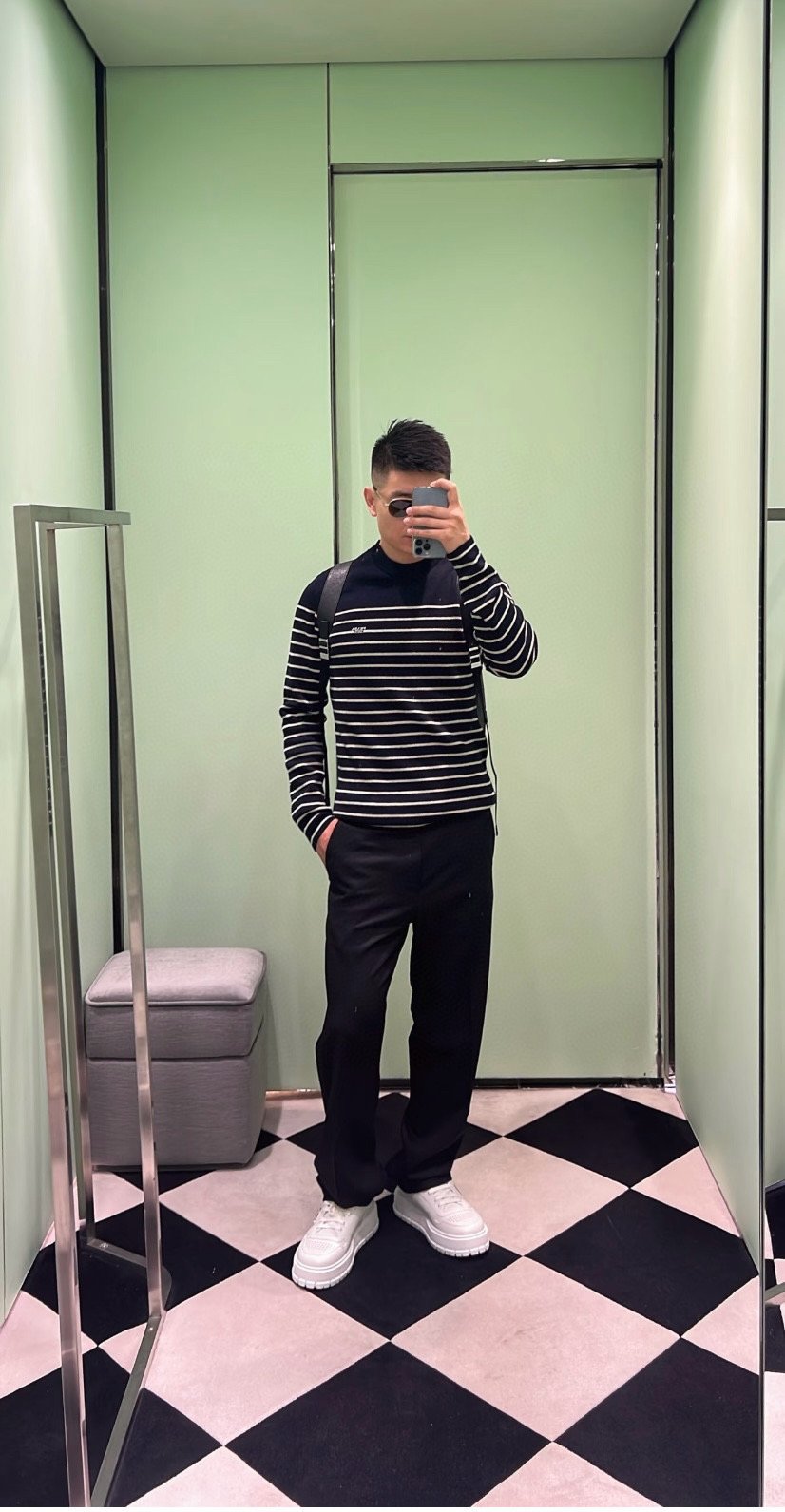 Prada Crew neck wool knit sweater M6011501 - Image 9