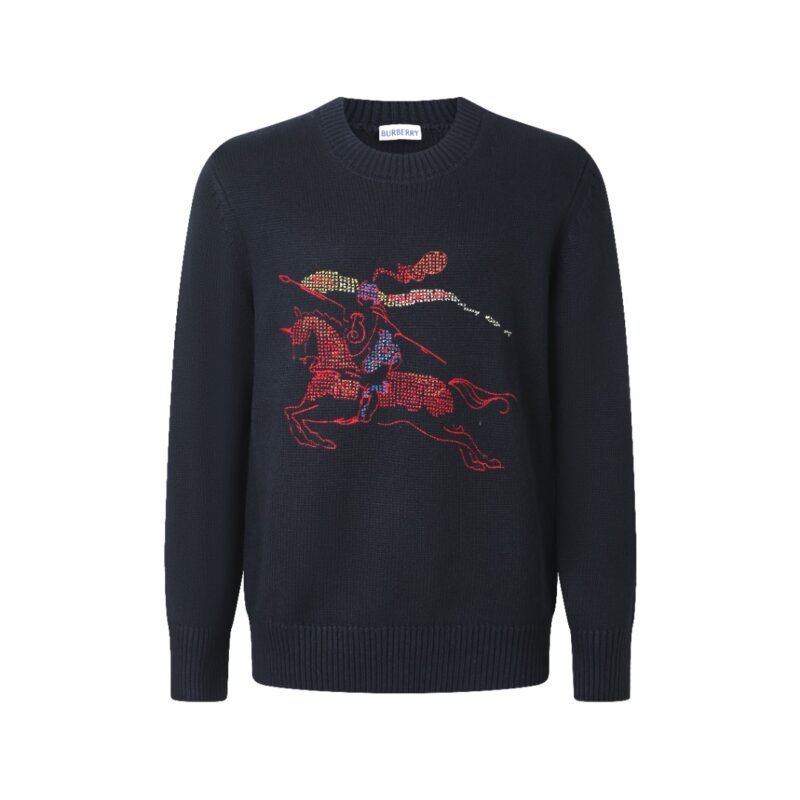 Burberry Cross Stitch EKD Wool Cashmere Sweater M6011504