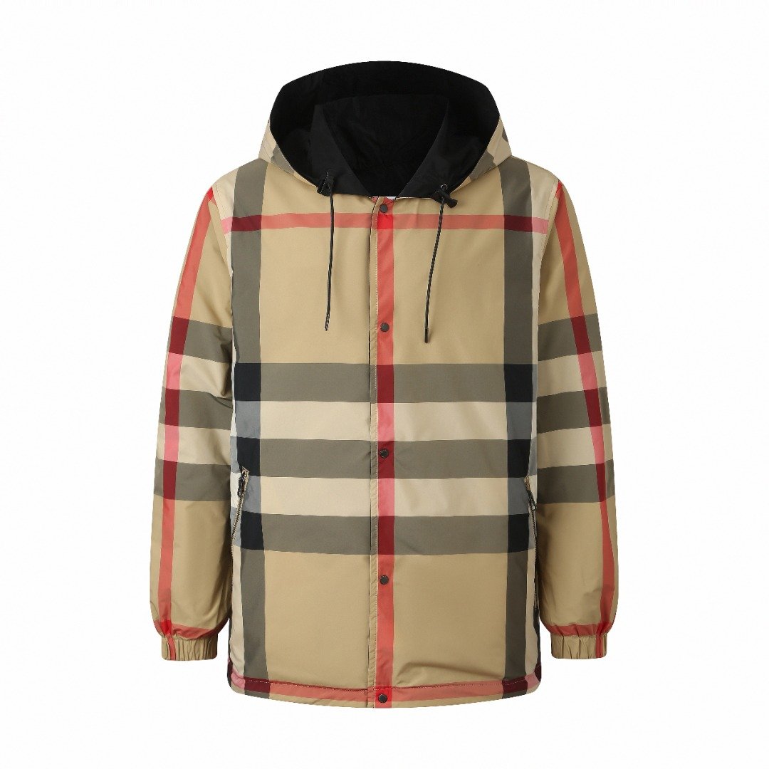 Burberry Reversible Check Hooded Jacket M6011603 - Image 5