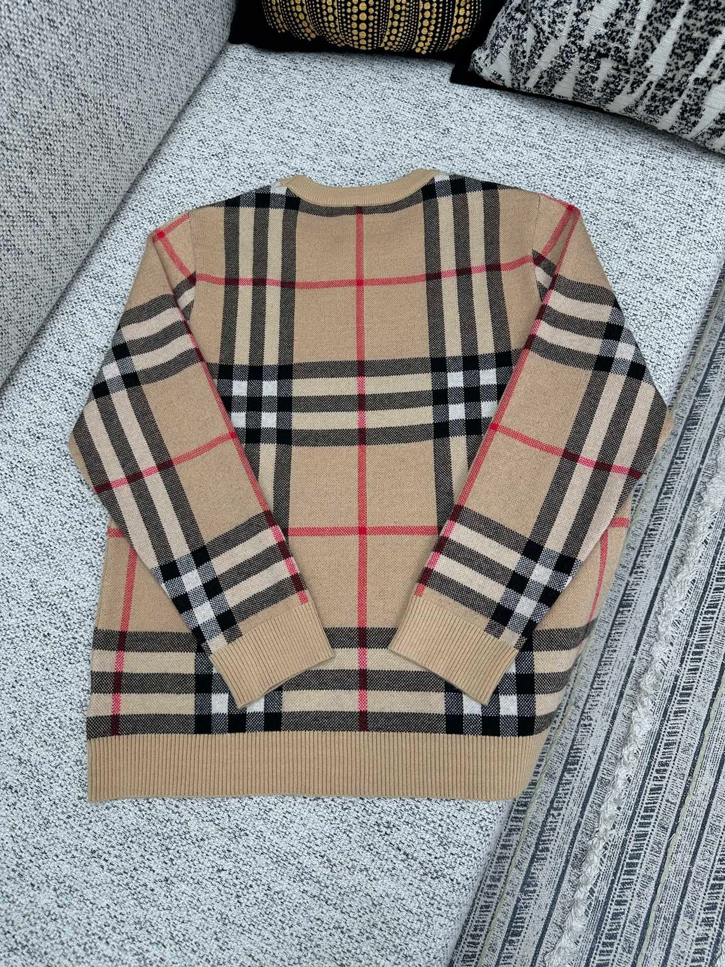Burberry check knit sweater M6011608 - Image 3