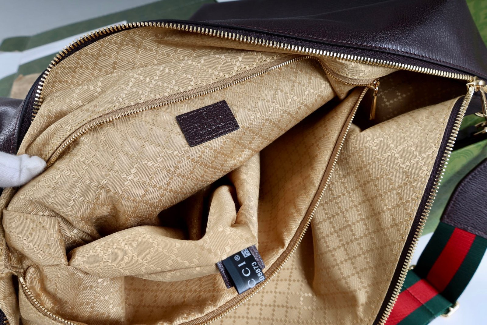 GUCCI Shopping bag full grain cow leather B6011801 46×29×20cm - Image 2