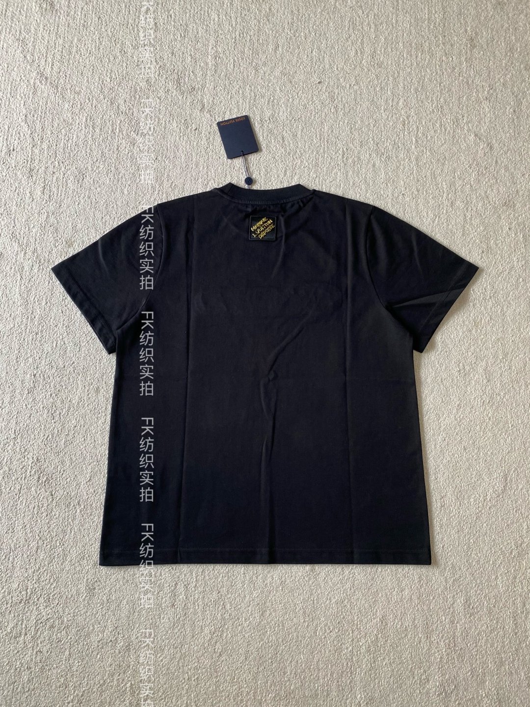 LV gold plate round-neck short-sleeved shirt M6012005 - Image 3
