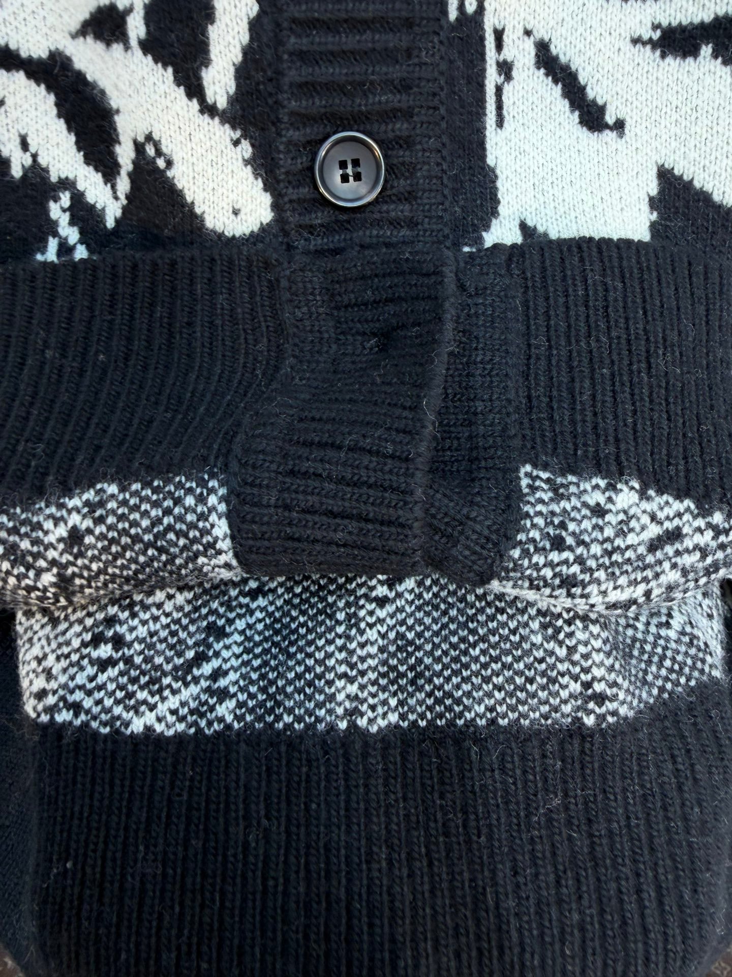 Louis Vuitton Thistle Jacquard Cardigan M6012102 - Image 8