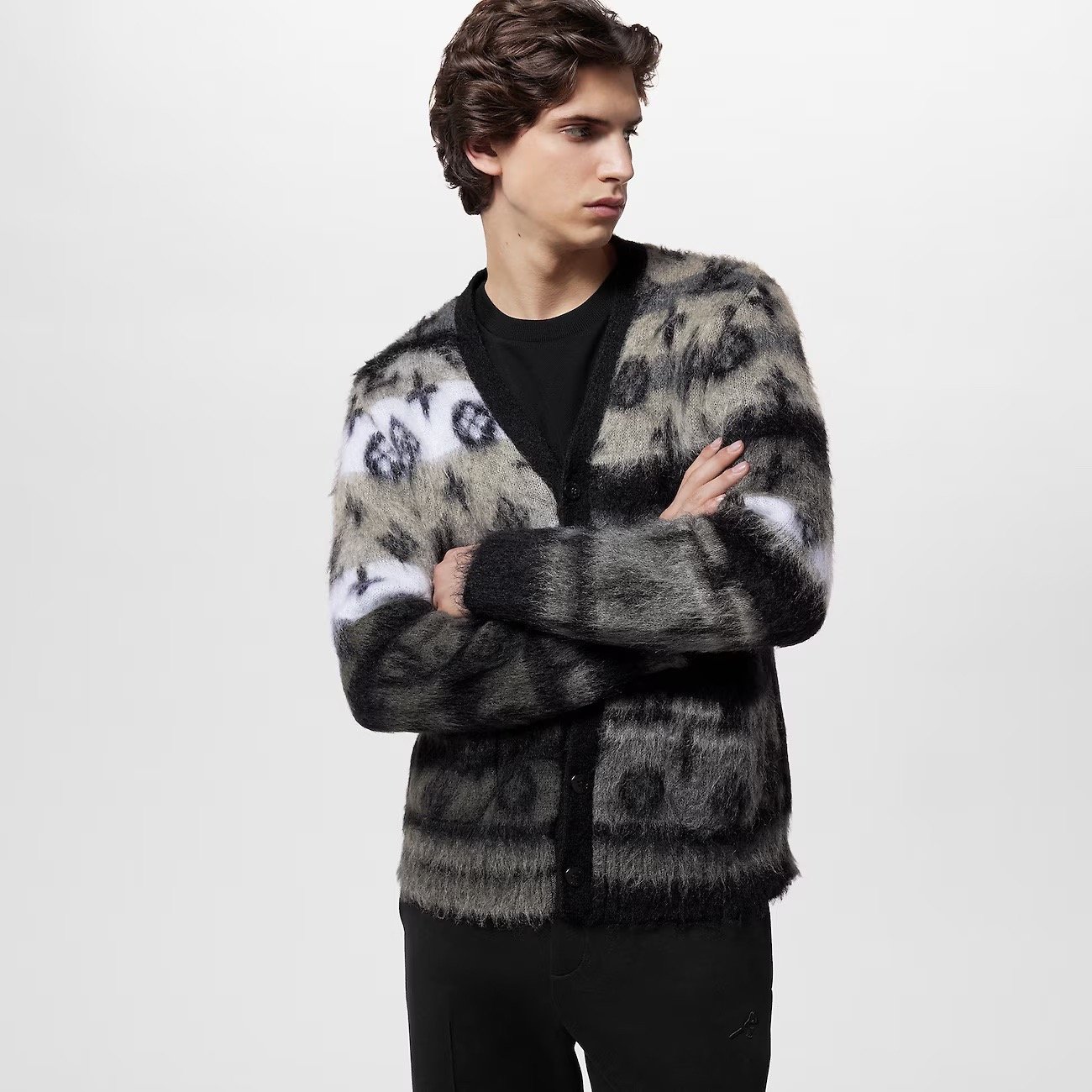 Louis Vuitton Monogram Mohair Cardigan M6012103 - Image 9