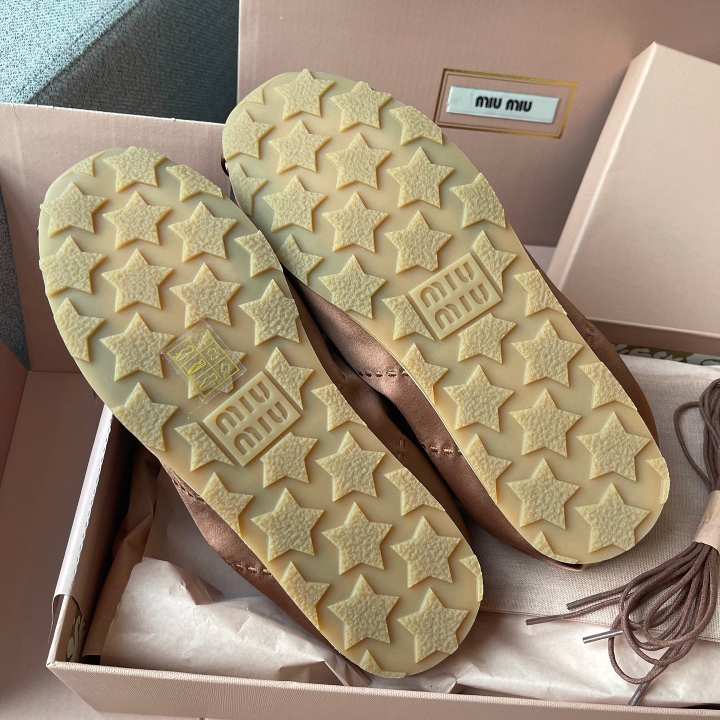 Miu Miu Plume Satin Low Top Sneaker B6012102 - Image 13