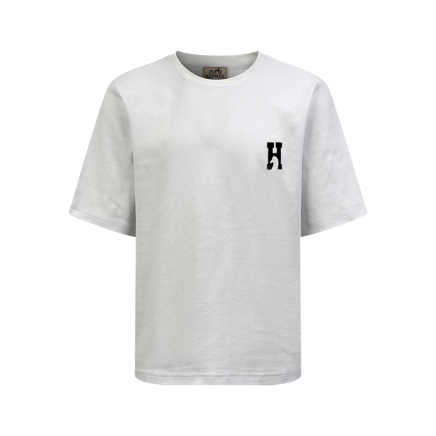 Hermes Horse Leather Short Sleeve Shirt M6012108 - Image 3