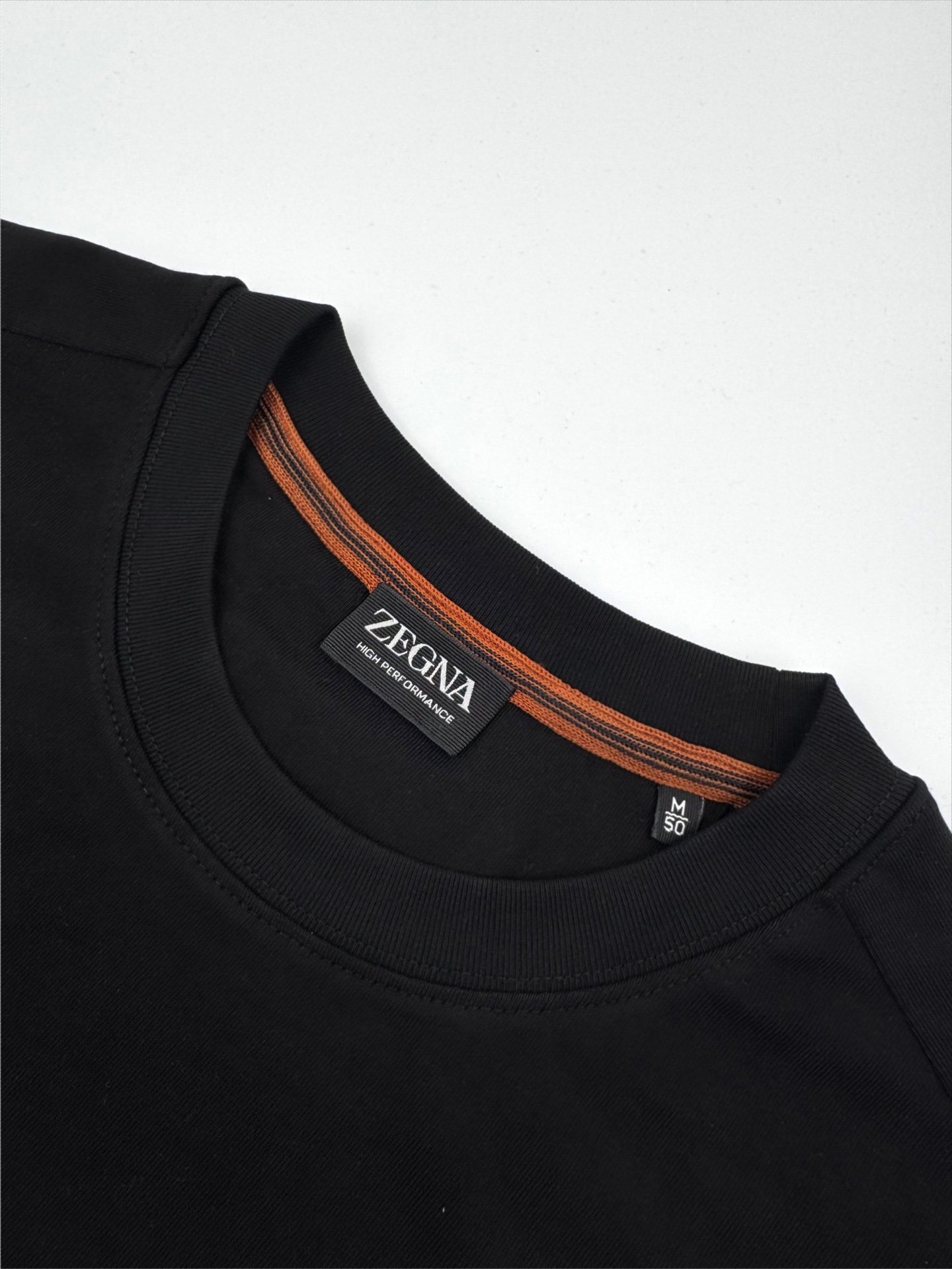 Zegna logo-print Cotton T-shirt M6012203 - Image 4