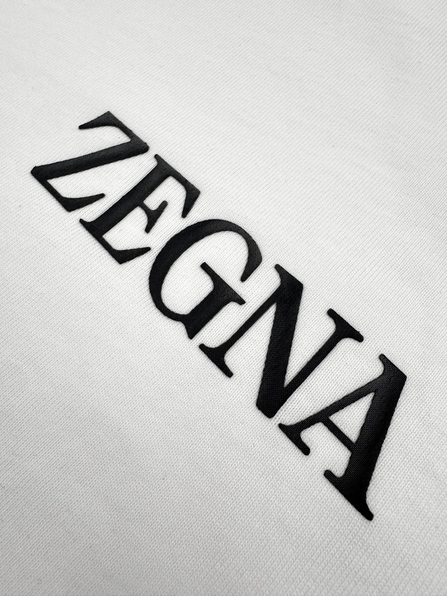 Zegna logo-print Cotton T-shirt M6012203 - Image 6