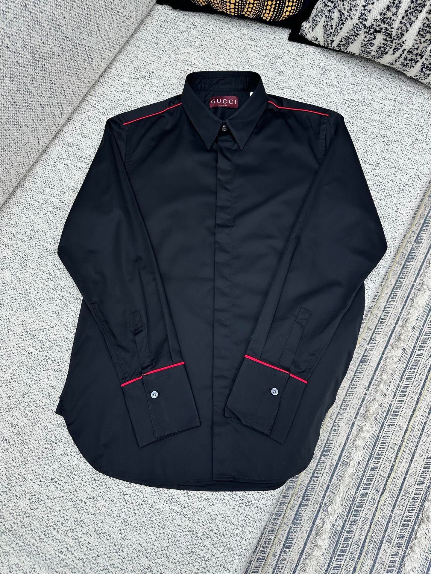 Gucci dress shirt with piping details M6012803 - Image 6