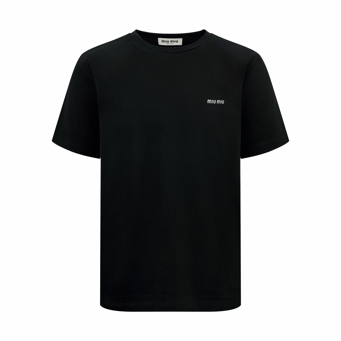 MiuMiu embroidered logo short-sleeved shirt M601205 - Image 2