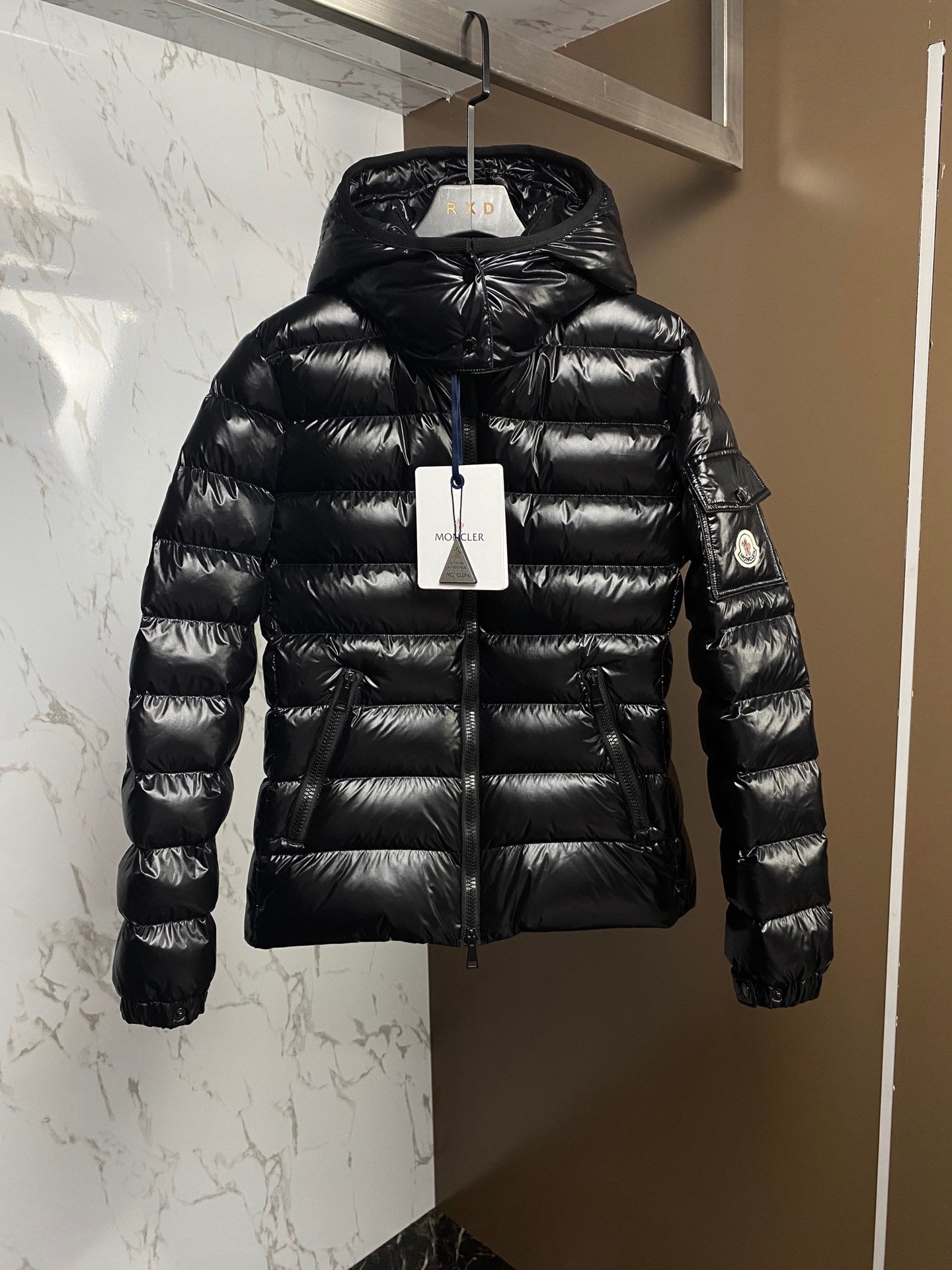 Moncler Sheen Jacquard Down Jacket W6013001 - Image 3