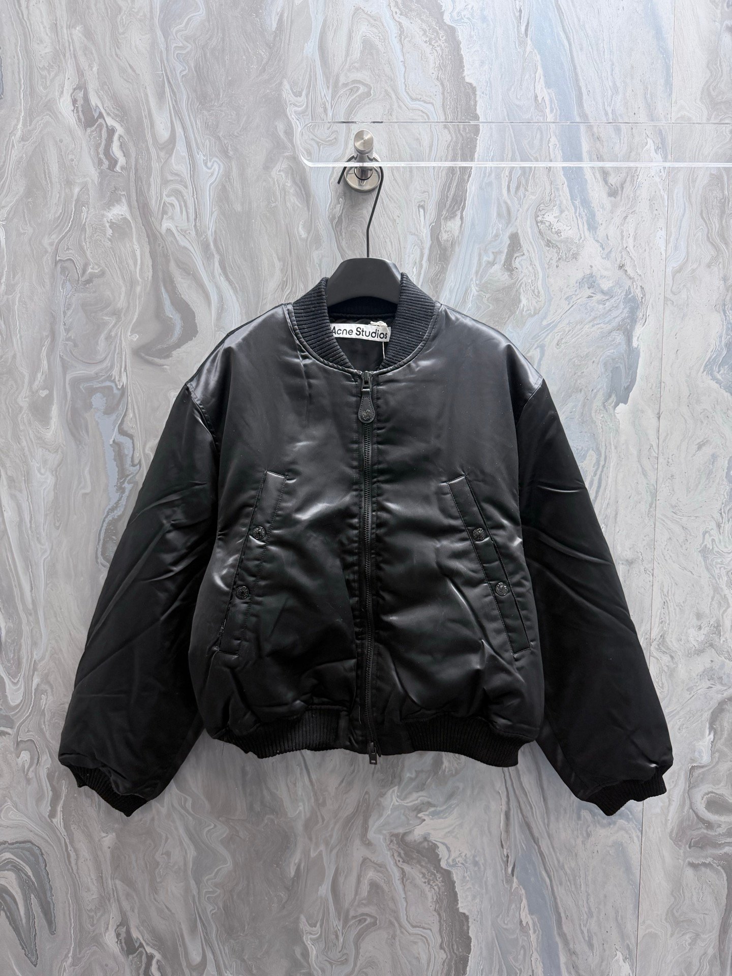 Acne Studios - Bomber jacket logogram M6013001