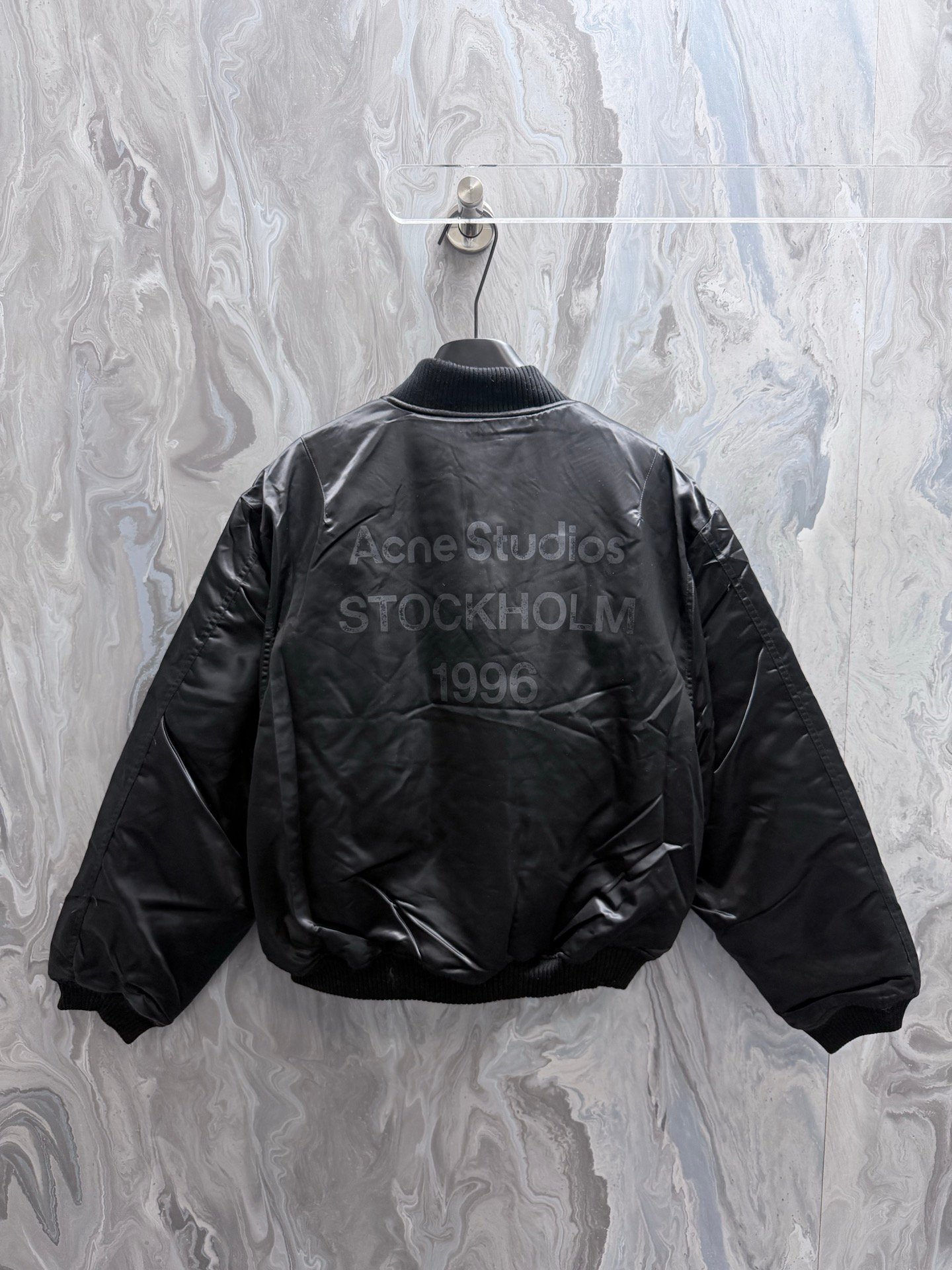 Acne Studios - Bomber jacket logogram M6013001 - Image 3