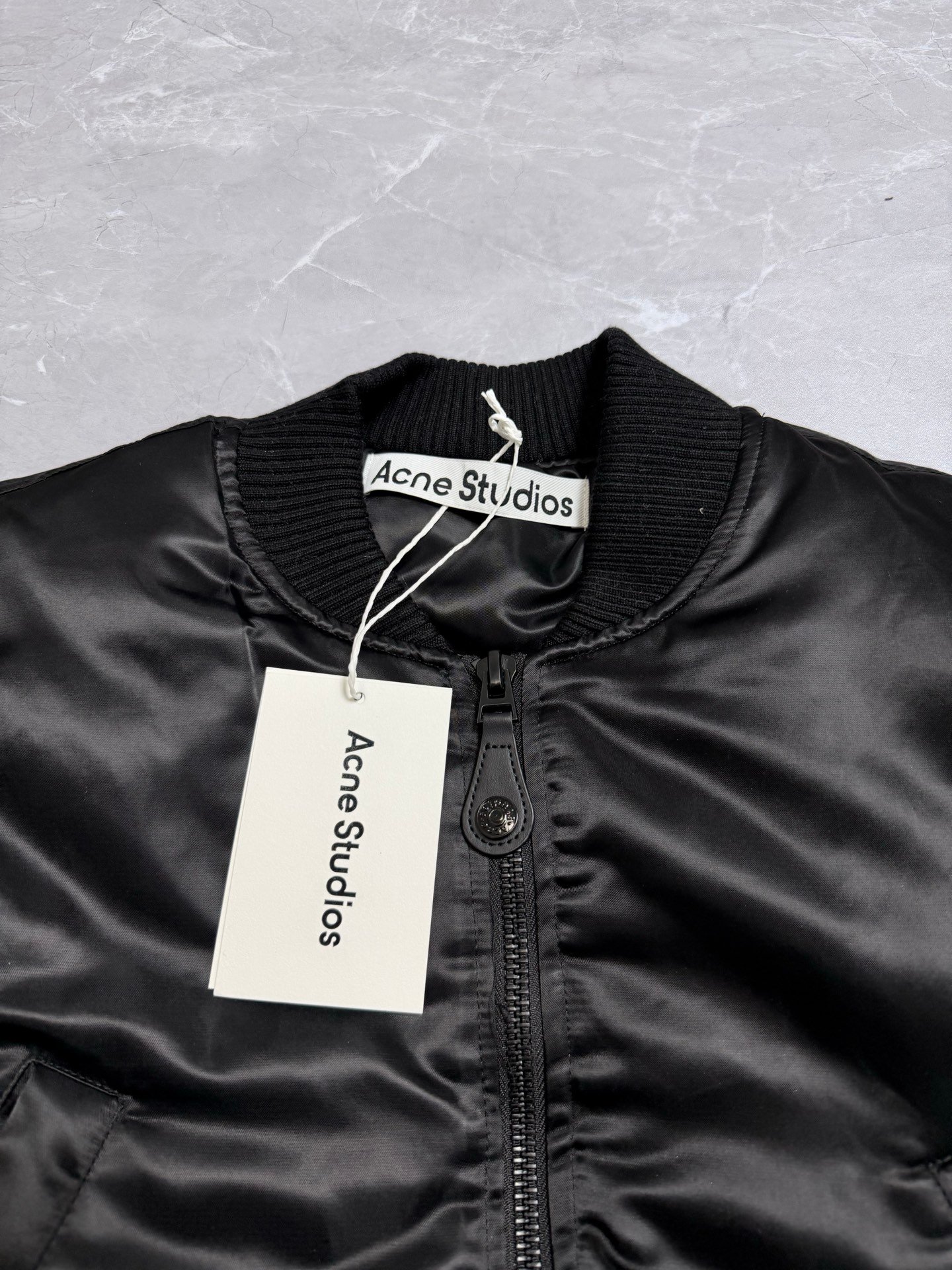 Acne Studios - Bomber jacket logogram M6013001 - Image 4