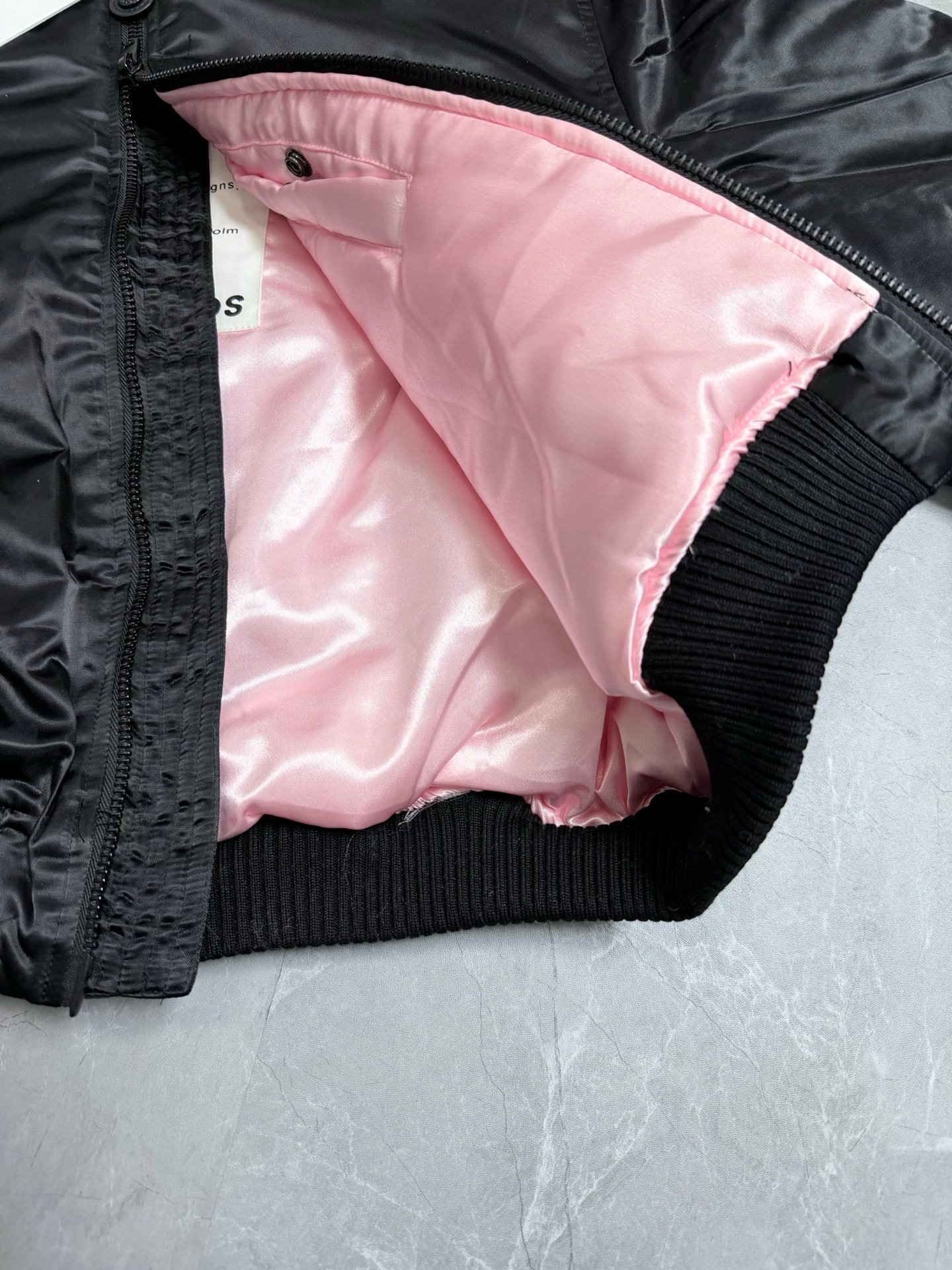 Acne Studios - Bomber jacket logogram M6013001 - Image 7
