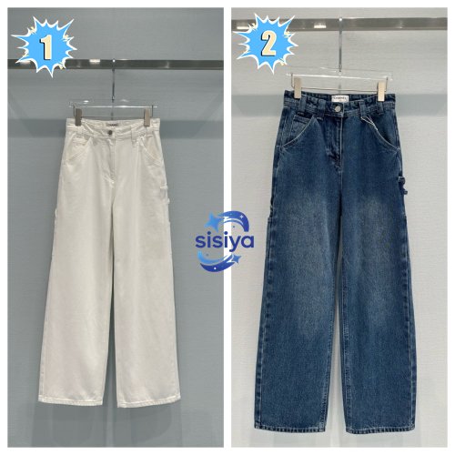 CHANEL Bowknot Denim Pants W6020601