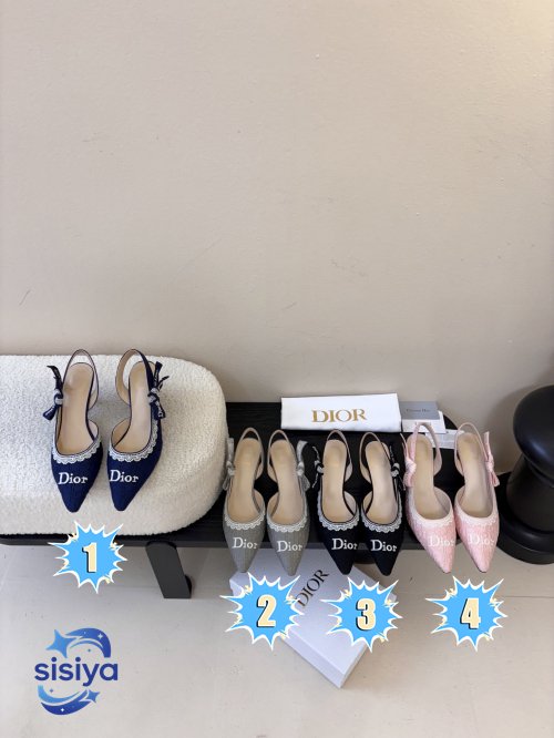 Dior Embroidered Logo Sandals B6021202