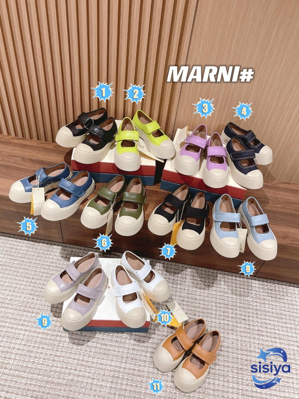 MARNI oversized shoes B6022802
