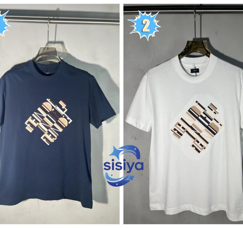 Fendi printed short-sleeved T-shirt M6022603