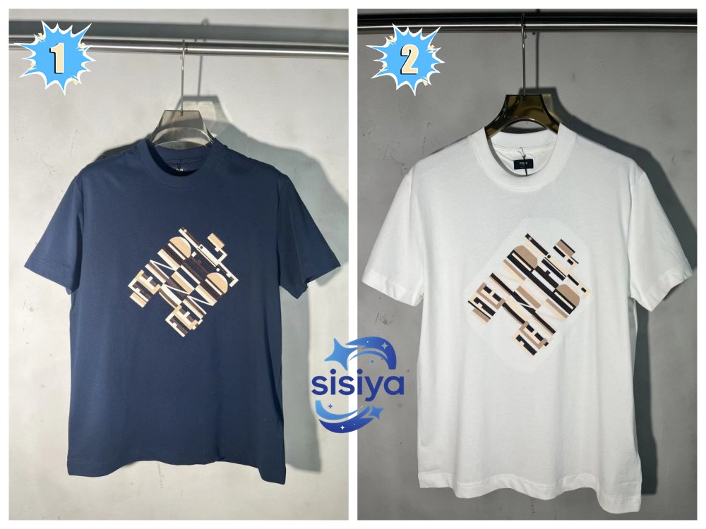 Fendi printed short-sleeved T-shirt M6022603