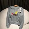Dior Sweatshirt with Horse Embroidery and Print M6020208