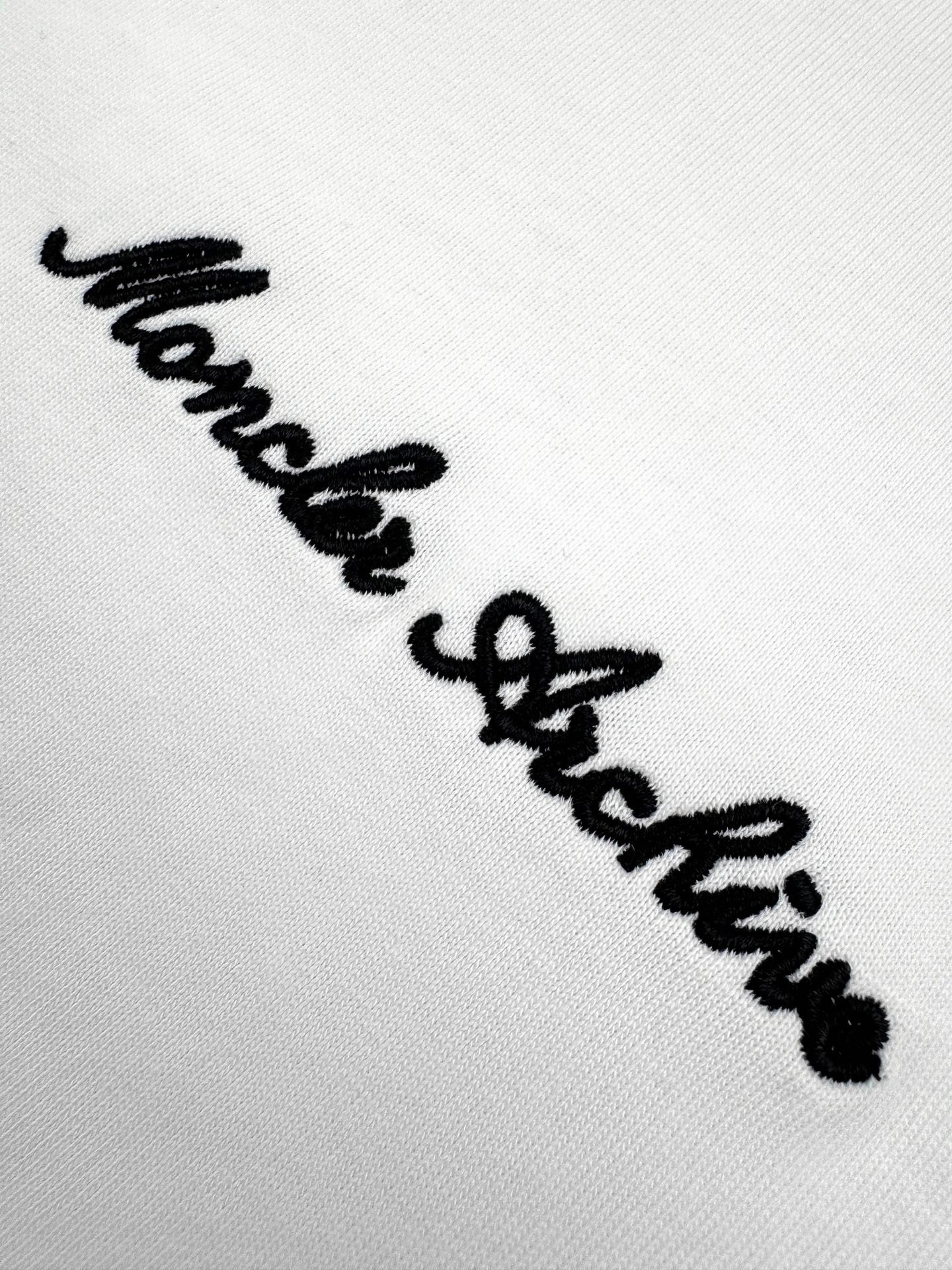 Moncler embroidered logo fake two-piece short-sleeved shirt M6020301 - Image 5