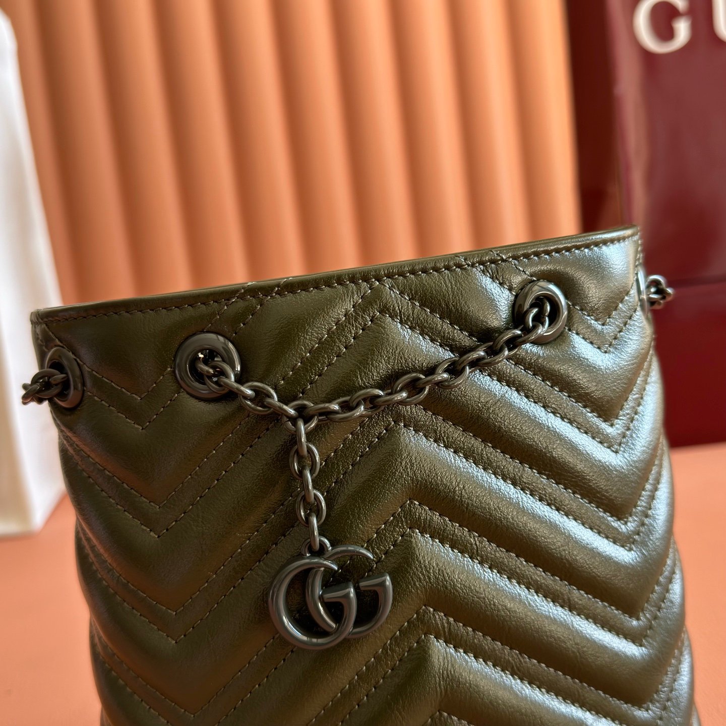 Gucci GG Marmont Nano Bucket Bag B6020306 - Image 7