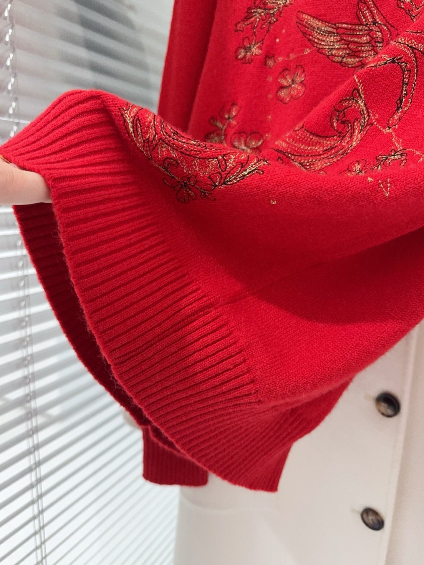 Dior embroidered woolen long-sleeved sweater W6020507 - Image 6