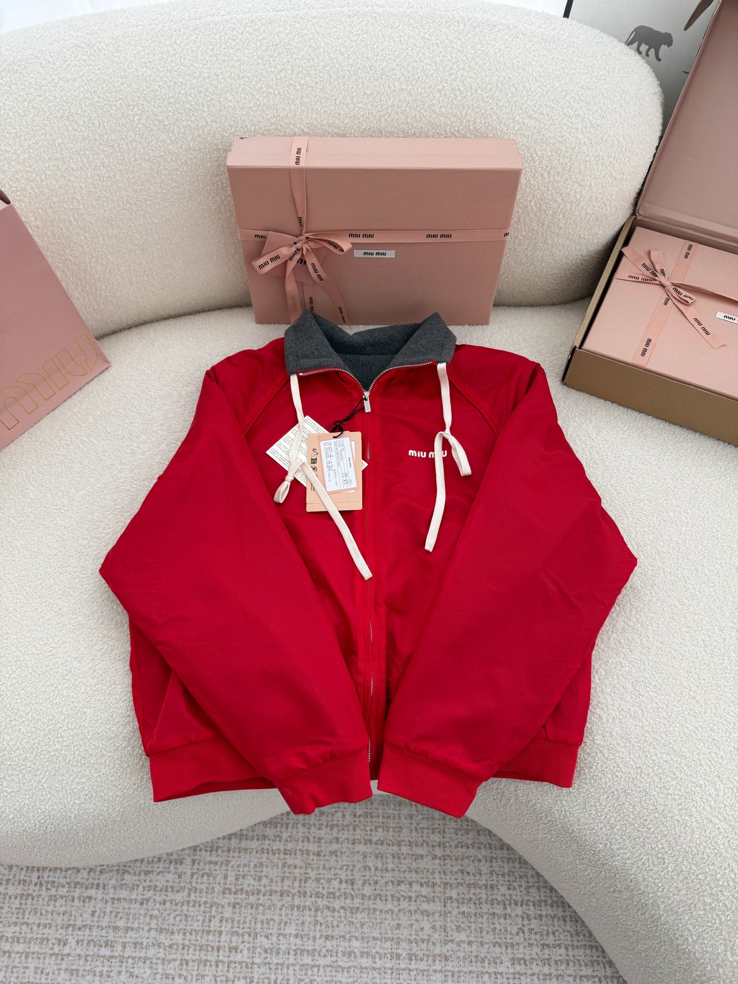 MIUMIU double-breasted blazer jacket W6020903