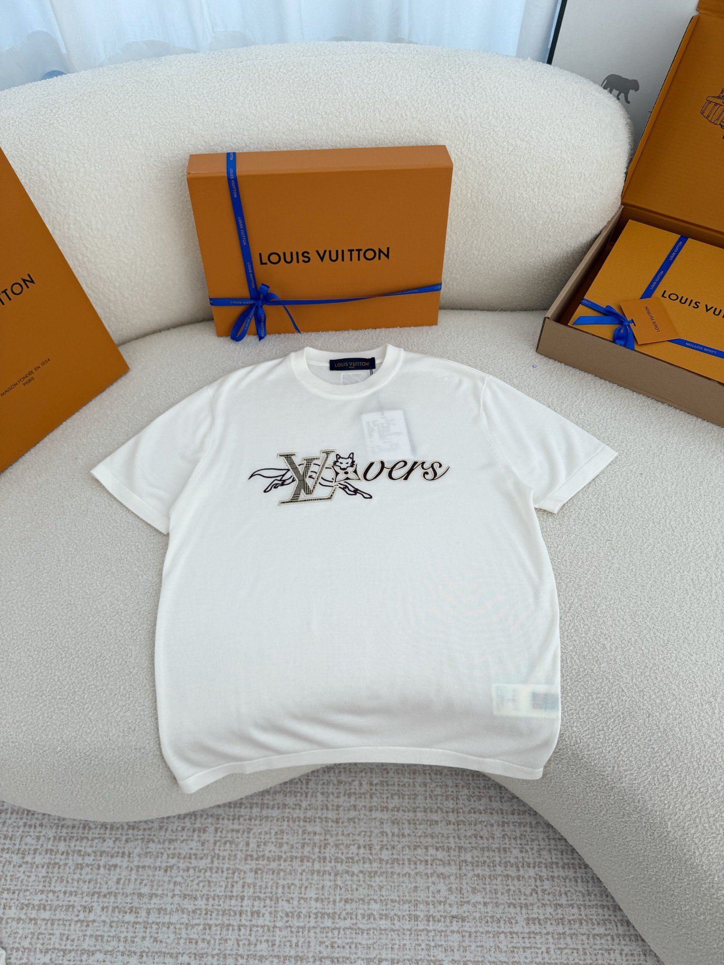 Louis Vuitton short-sleeved crewneck t-shirt W6021005