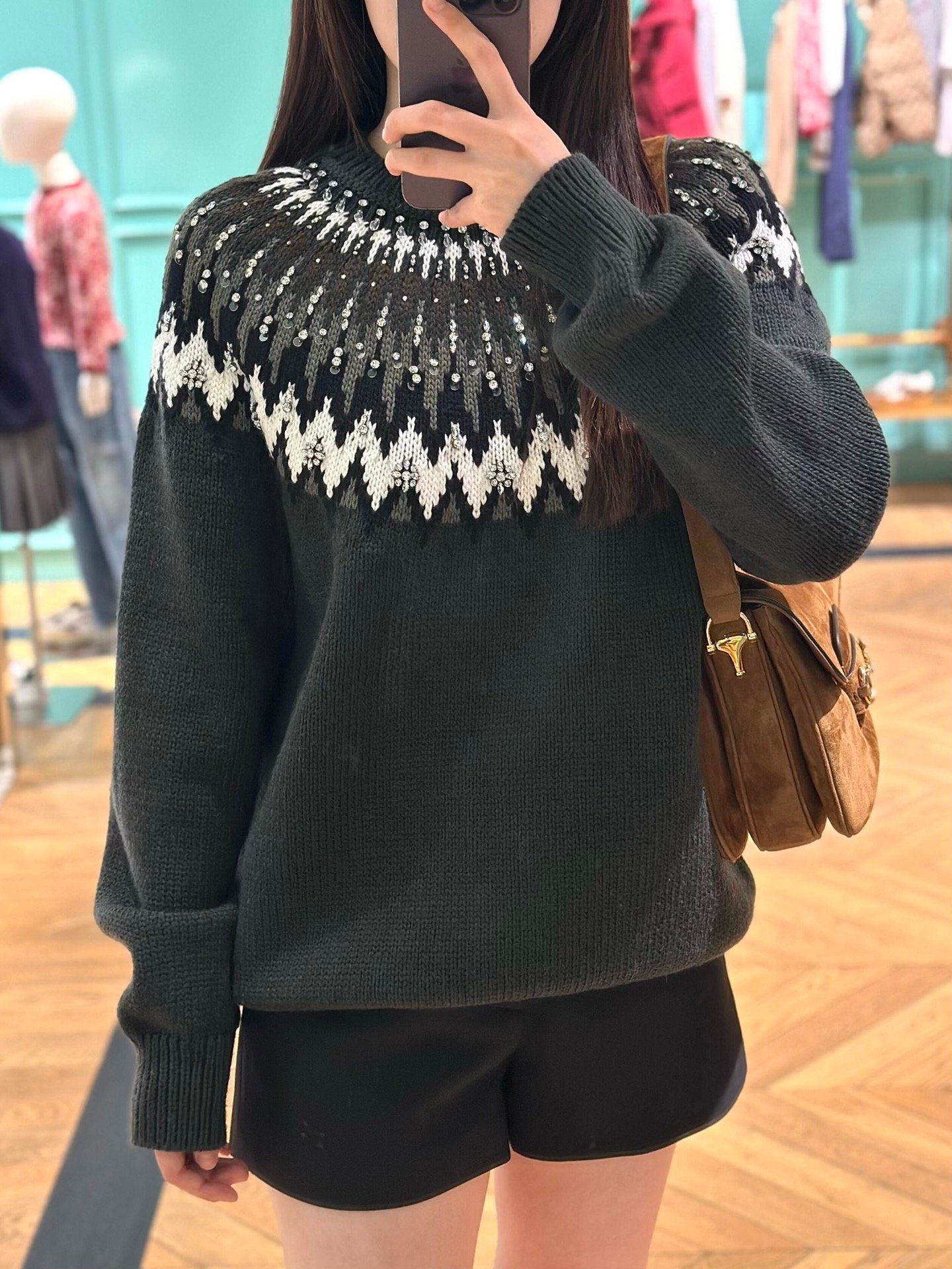 Gucci Norwegian wool jacquard sweater W6021108 - Image 2