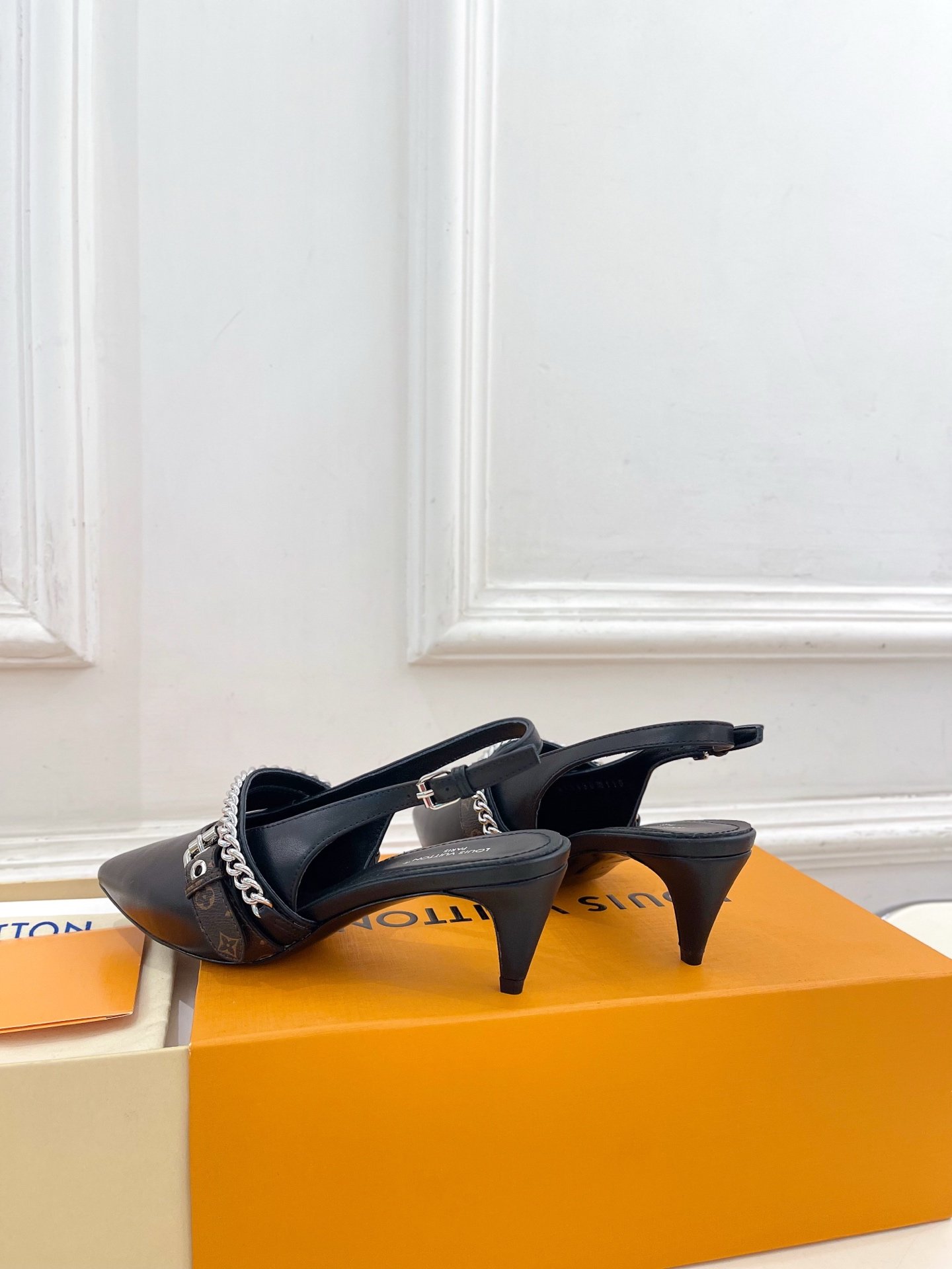 Louis Vuitton LV Vibe Slingback Pump - Shoes B6021305 - Image 4