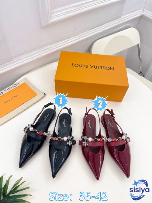 Louis Vuitton embellished strap high heels B6021306