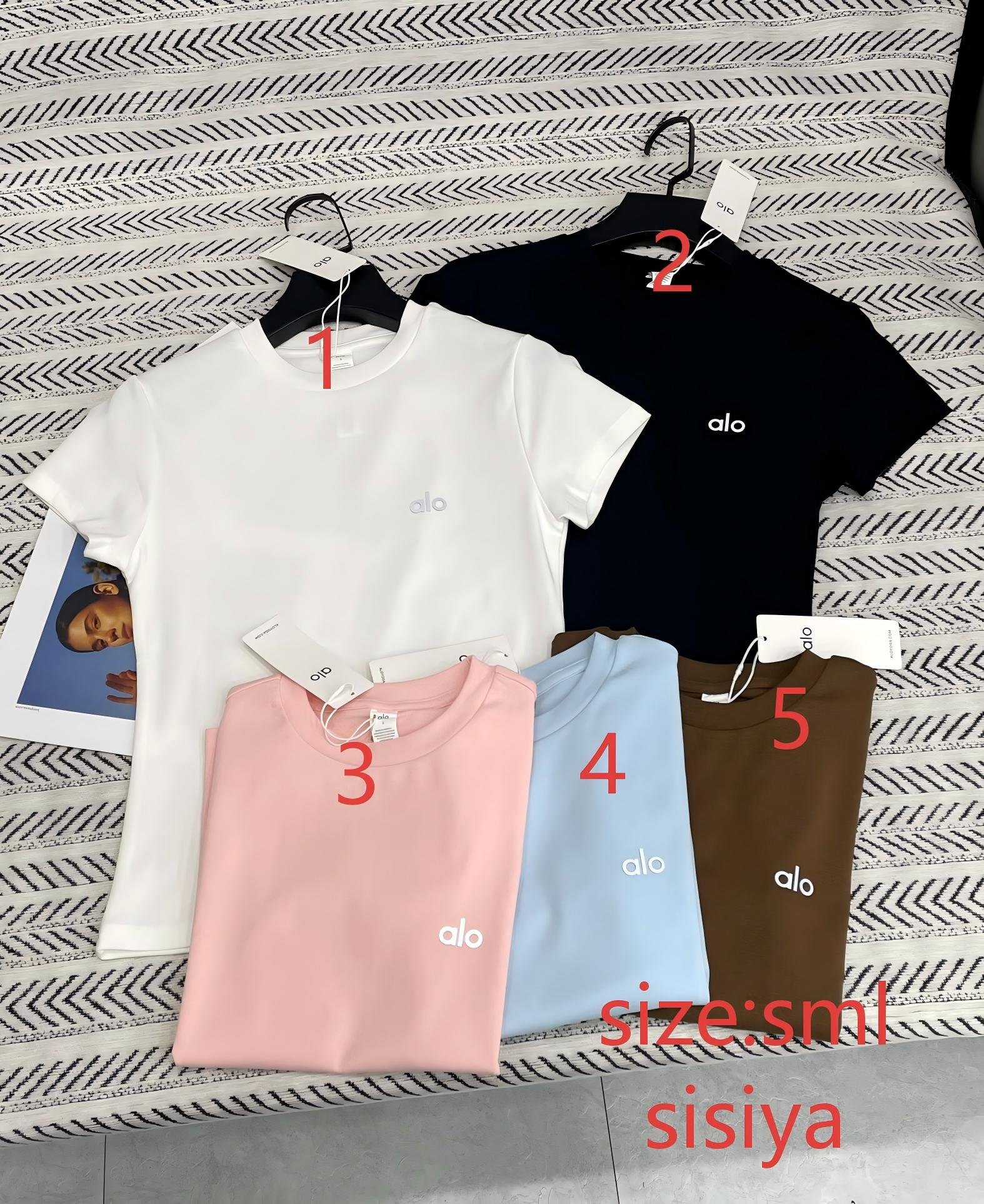 Alo 26 Early Spring Fire Slimming T-shirt W6021701