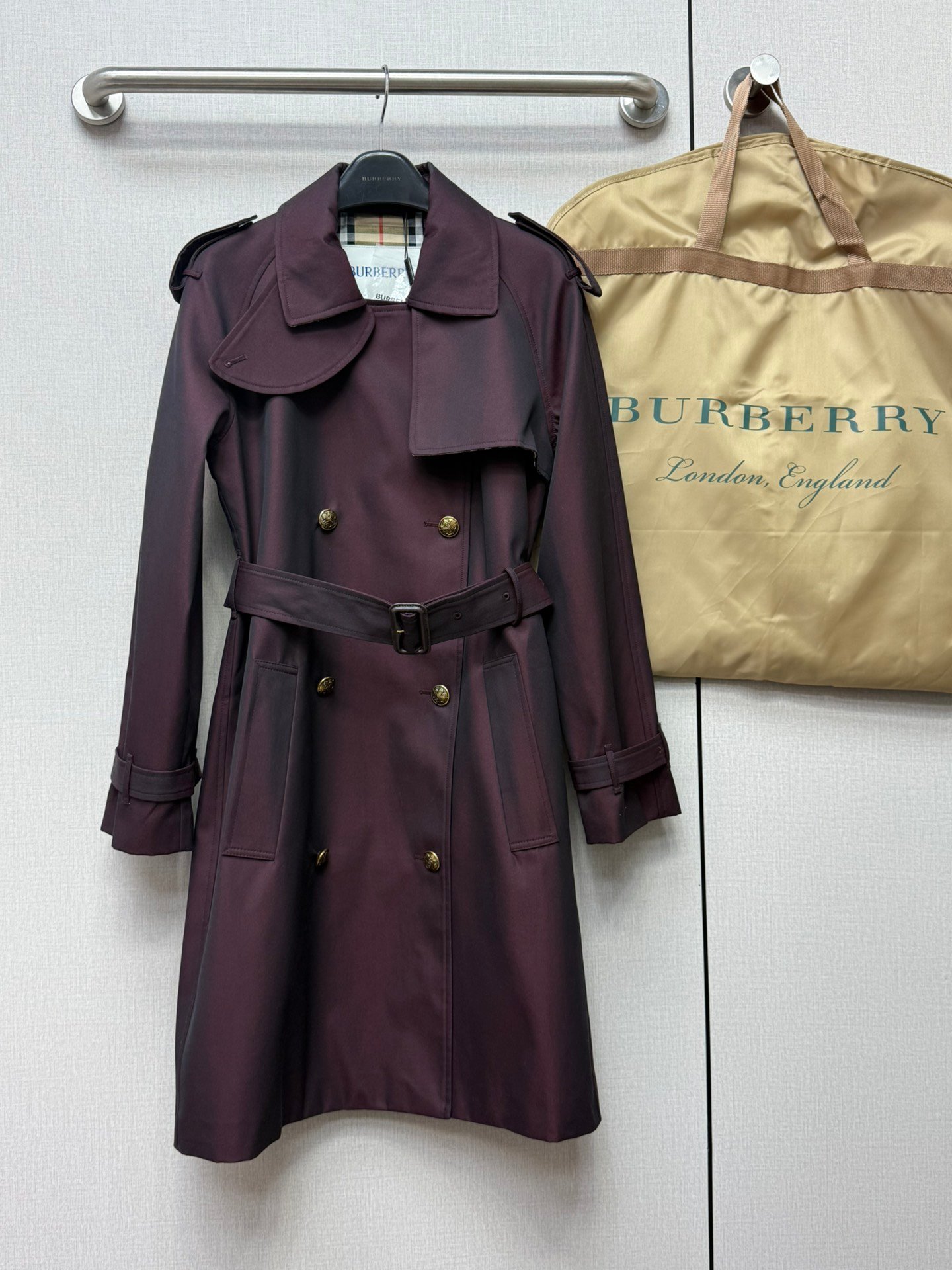 Burberry Trench coat long W6022303 - Image 4